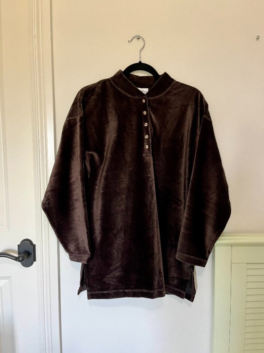 Abraxas Dark Brown Long Sleeve Shirt